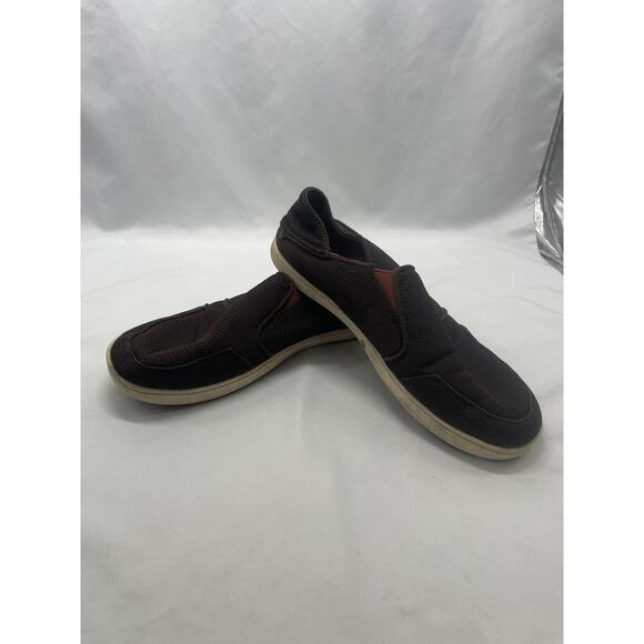 MENS OLUKAI NOHEA MESH GRAY CONVERTIBLE SLIP ON SHOES 8M - Picture 8 of 10